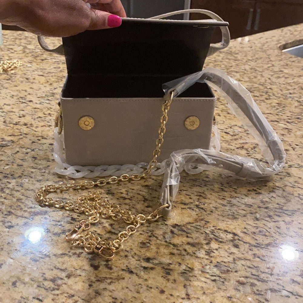 Small Gray Handbag - Picture 2 of 6